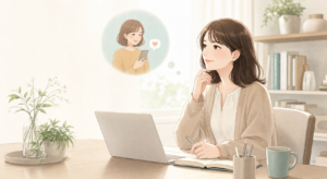 発信を続けながら、お客様から自然に求められる状態をつくる女性